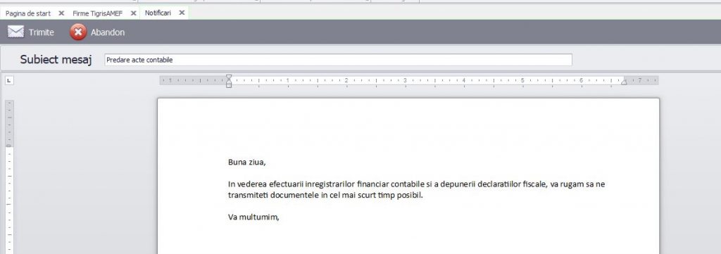 Protocol de predare a actelor