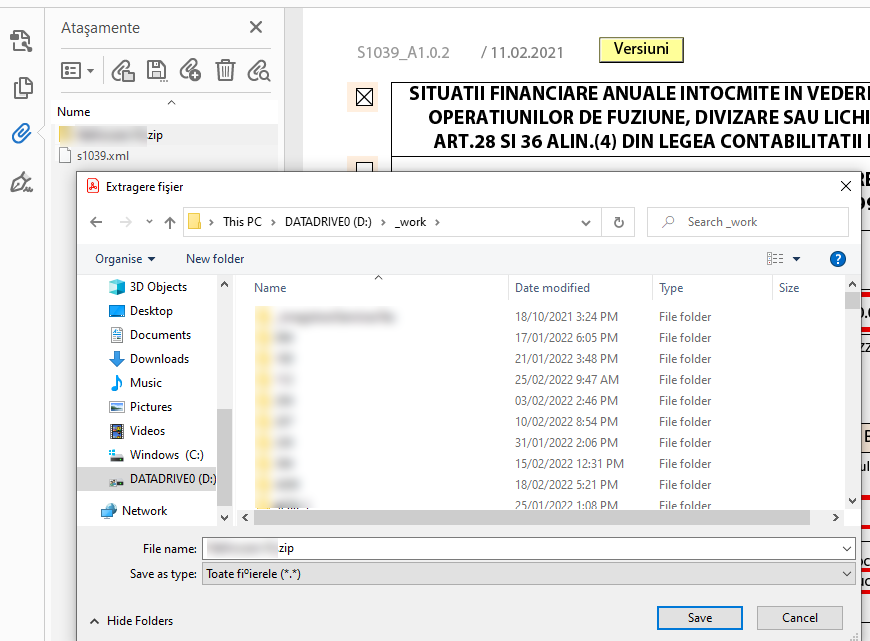Confirmarea modificării în Registry